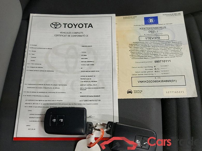 TOYOTA - YARIS 1.5 VVT-i Hybrid 100PK e-CVT Business Plus & Rear Sensors #6