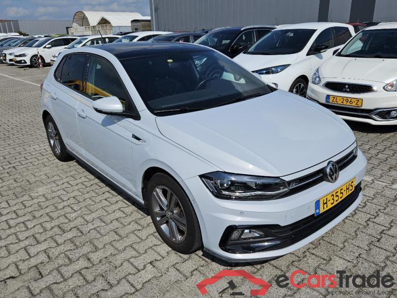 Volkswagen Polo 1.0 TSi R-Line Pano LED-Xenon Virtual Navi Sport-Leather KeylessGo Camera Klima PDC ... #2