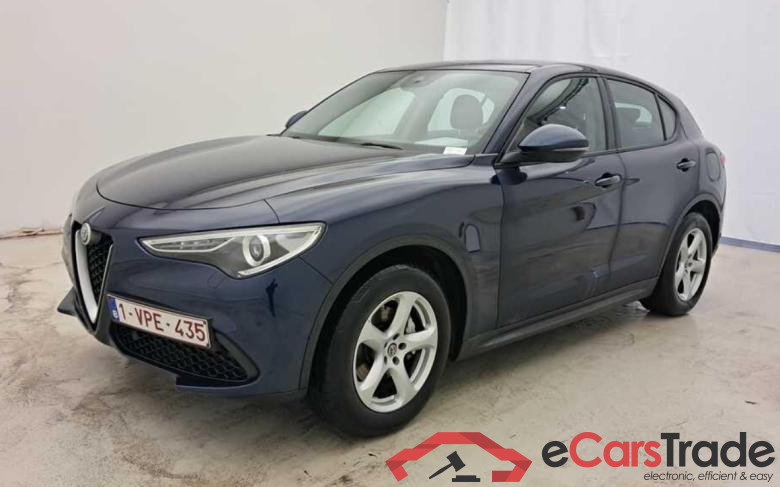 Alfa Romeo Stelvio 2.2d Aut. LED-Xenon Navi 1/2 Leather KeylessGo Klima PDC ...