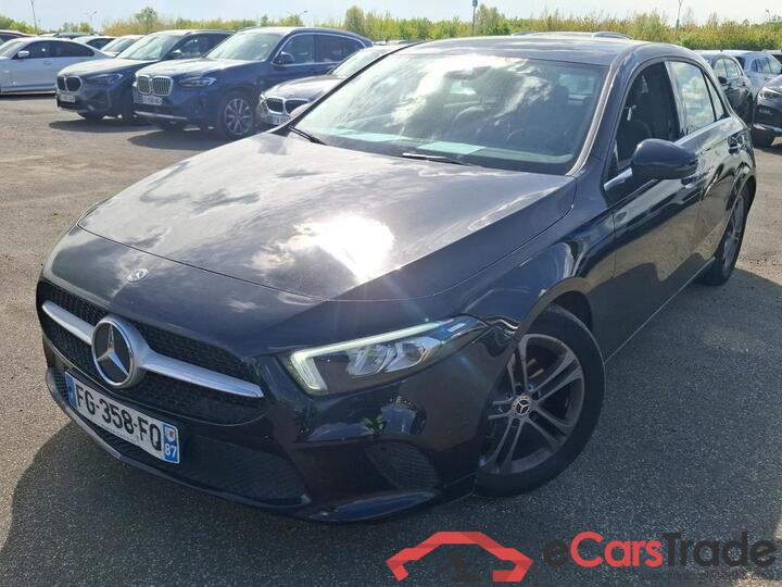 Mercedes A 180d Aut. LED-Xenon Widescreen Navi 1/2 Sport-Leather KeylessGo Camera Klima PDC ... #1