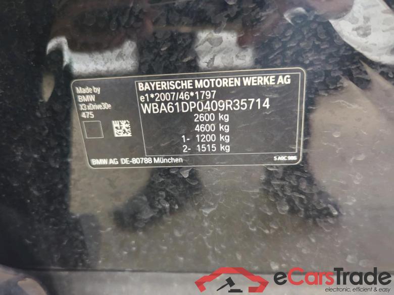 BMW X3 ´17 Baureihe X3 xDrive 30 e 2.0 215KW E6d #4
