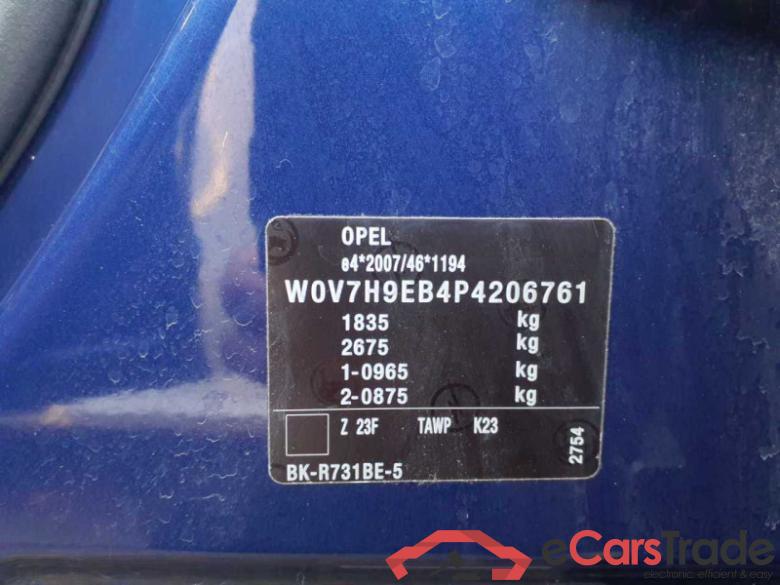 Opel Crossland (X)(2017->) DE - SUV5 1.2 Turbo EU6e, Elegance (EURO 6e), (Facelift) 2022 - 2024 #6