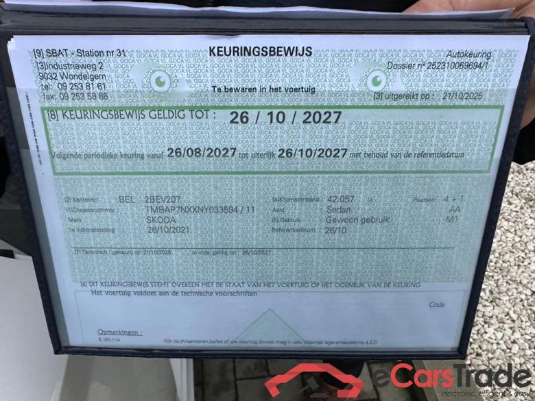 SKODA Octavia Octavia Clever 1,0 TSI m-HEV 81 kW 7-speed automat. #4