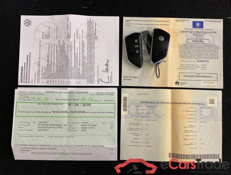 VOLKSWAGEN ID.3 Pro S 'Tour' 77 kWh150 kW (204 ch) 1 vitesses #3