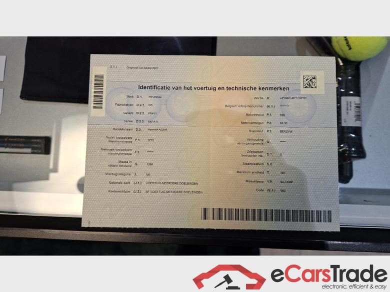 HYUNDAI Kona Kona 1.0 T-GDi Air GPF (EU6d-TEMP) #5