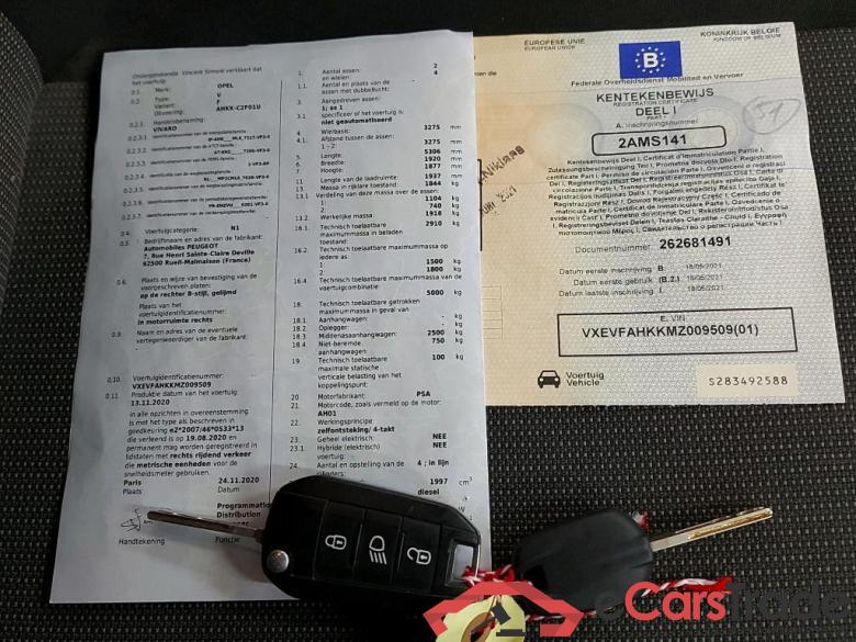 OPEL - OPE VIVARO Turbo 122PK Edition DOUBLE CAB L3H1 Pack Radio Multimedia Navi & Towing Hook #4