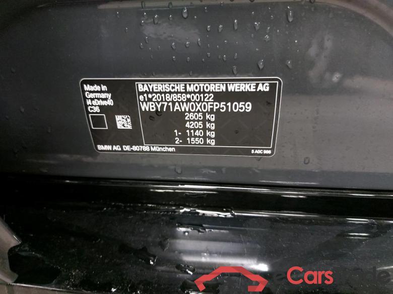 BMW I - BMW I4 eDrive40 340PK M Sport Business Edition With Vernasca Heated Leather & Driving Assistant Pro & Power Folding Hook  * ELECTRIC * #6