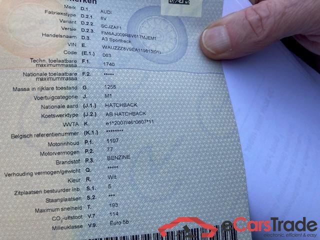 AUDI A3 Sportback Audi A3 Sportback Ambition 1.2 TFSI   77(105) kW(pk) 6-bak #5