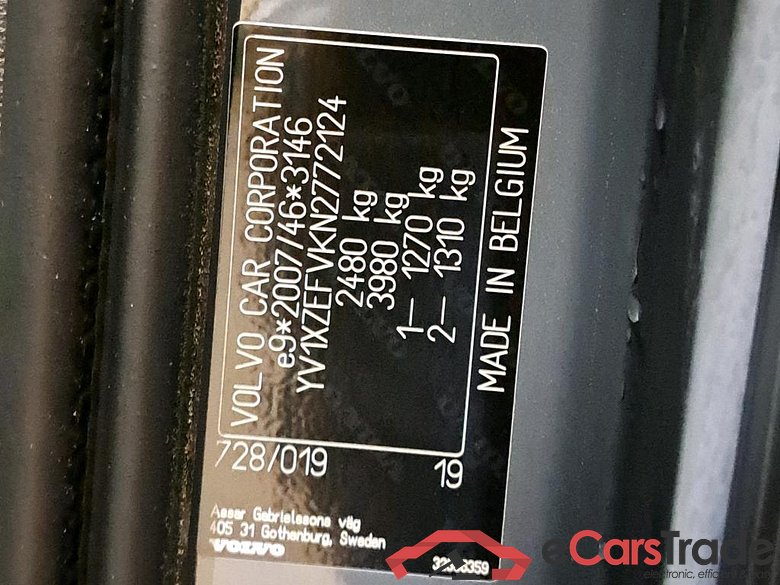 VOLVO - VOL XC40 Recharge Pro 231PK  * ELECTRIC * #6