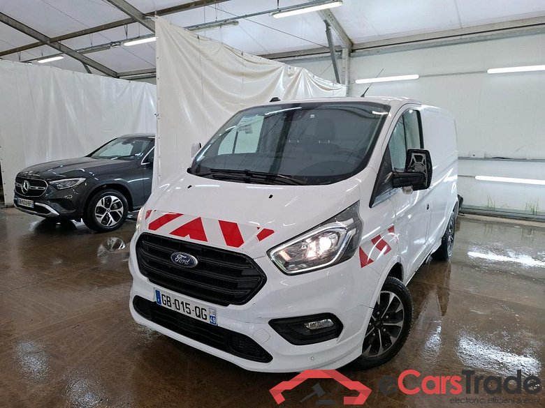 FORD Transit Custom / 2018 / 4P / Fourgon tôlé 2.0 ECOBLUE 185 320 L1H1 AUTO SPORT