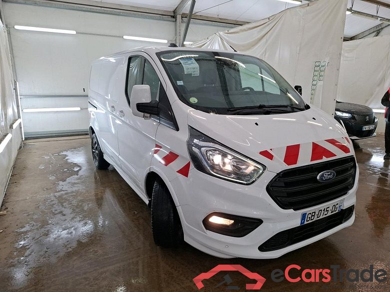 FORD Transit Custom / 2018 / 4P / Fourgon tôlé 2.0 ECOBLUE 185 320 L1H1 AUTO SPORT #4