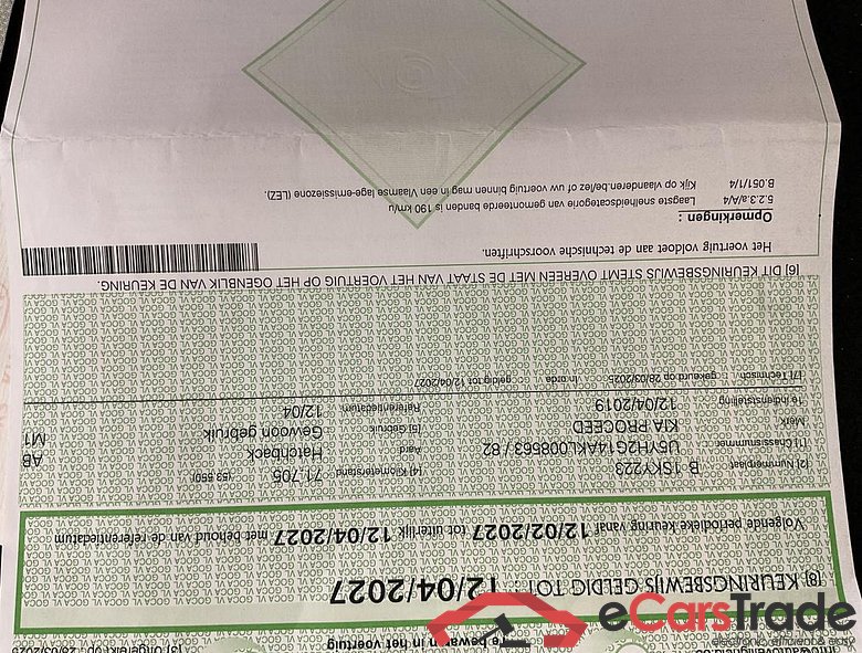 KIA Proceed ProCeed 1.4 T-GDi GT-Line ISG #4