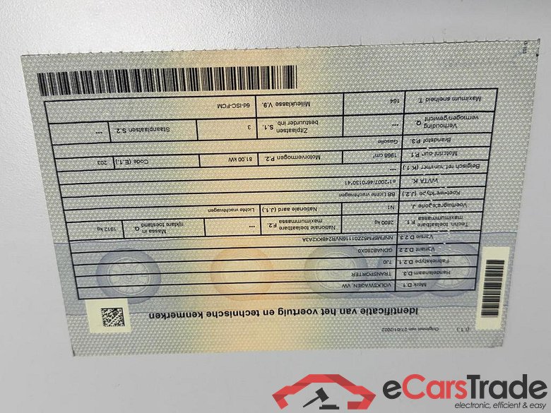 VOLKSWAGEN Transporter T6.1 1000 Fou Swb Fourgon  - 2.0 TDI - 110 pk - 5 versnellingen - Korte Wielbasis #6