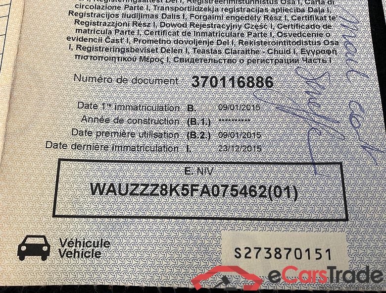 AUDI A4 Avant Audi A4 Avant  2.0 TDI ultra  100(136) kW(ch) 6 vitesses #5