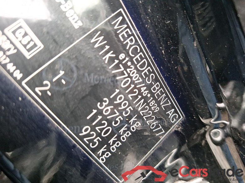 MERCEDES - MER A 200 d 150PK 1DCT Business Solution Limited & Pack Luxury #6