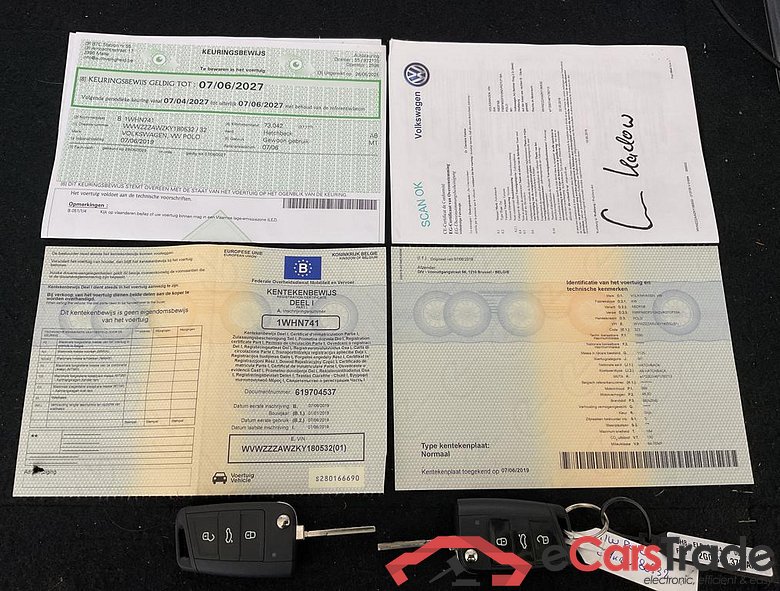 VOLKSWAGEN Polo Polo IQ Drive 1.0 48 kW (65 ch) 5 vitesses manuel #4