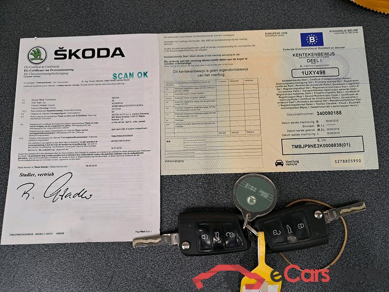 SKODA - SKO OCTAVIA COMBI TSI 115PK GreenTec Ambition & Heated Seats & Adaptive Cruise & Comfort & Look    * PETROL * #4