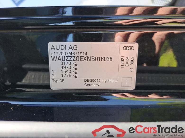 AUDI - AUD E-TRON 55 Quattro 408PK Advanced Pack Business Plus & Assistance Tour & Shadow Plus * ELECTRIC * #6