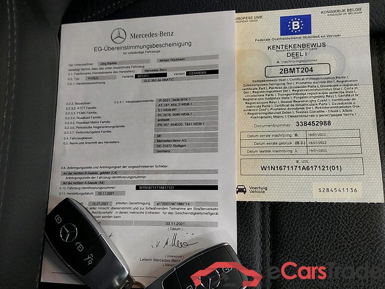 MERCEDES - MER GLE 350 de 4MATIC 320PK DCT Business Solution With Black Leather * HYBRID * #4