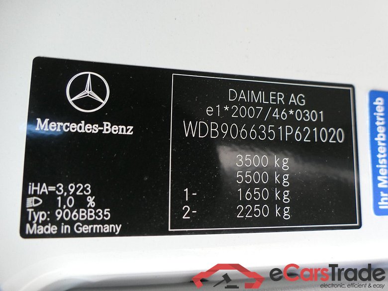 Sprinter II Kasten 310/311/313/314/316 CDI (906.631/633/635/637) 2.1 120KW MT6 E6 #5