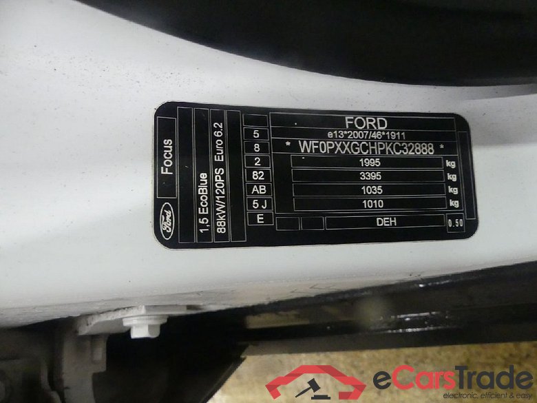 Focus Turnier Cool&Connect 1.5 EcoBlue 88KW AT8 E6dT #5