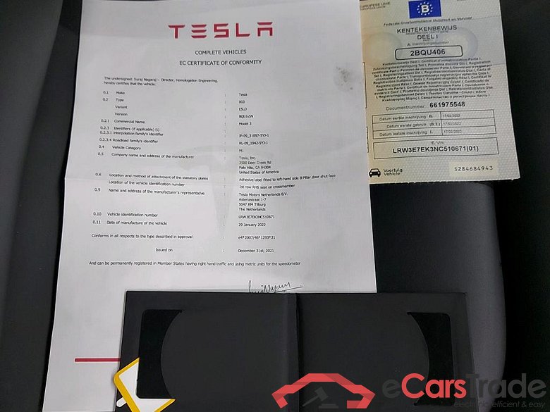 TESLA - TES MODEL 3 Long-Range Dual Motor AWD 476PK * ELECTRIC * #4