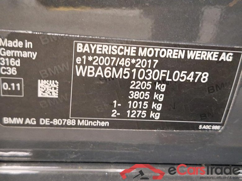 BMW - BMW 3 TOURING 316dA 122PK Advantage Pack Business With Heated Seats & Parking Assistant Pack #6