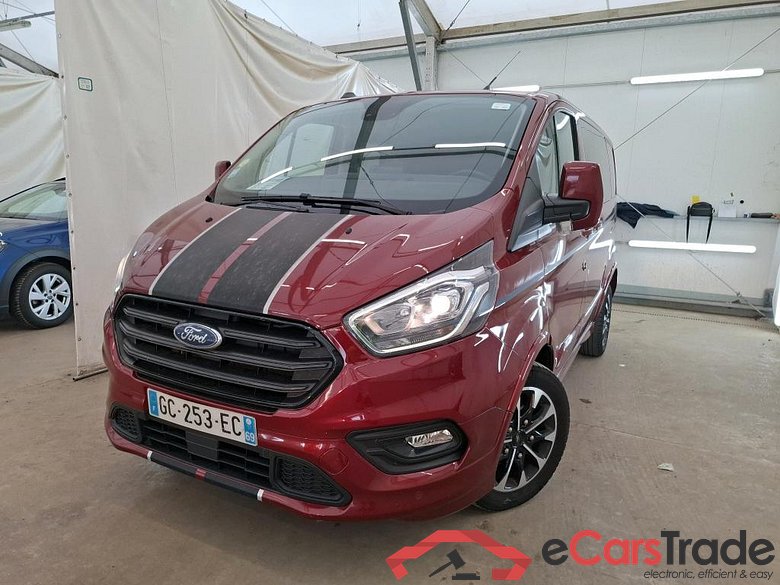 FORD Transit Custom / 2018 / 4P / Fourgon tôlé 2.0 ECOB185 320L1H1 AUTO CAB APP SPORT