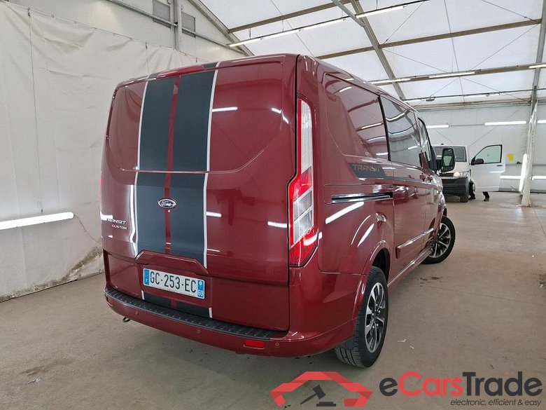 FORD Transit Custom / 2018 / 4P / Fourgon tôlé 2.0 ECOB185 320L1H1 AUTO CAB APP SPORT #3