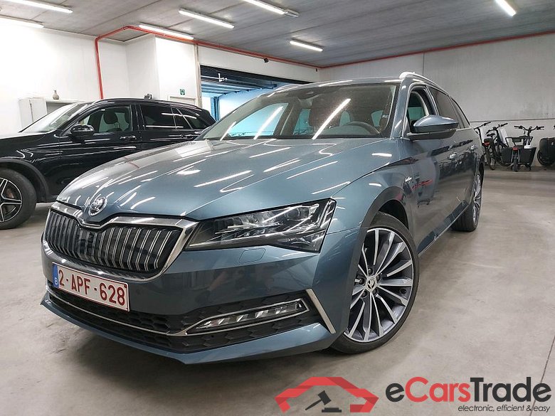 SKODA - SKO SUPERB COMBI 1.4 TSI iV 218PK DSG6 L&K & L&K Pack With Ventilated Leather & Massage Driver Seat & Lane & Side Assist & Park Assist & Area View & Removable Trailer Hook  * HYBRID *