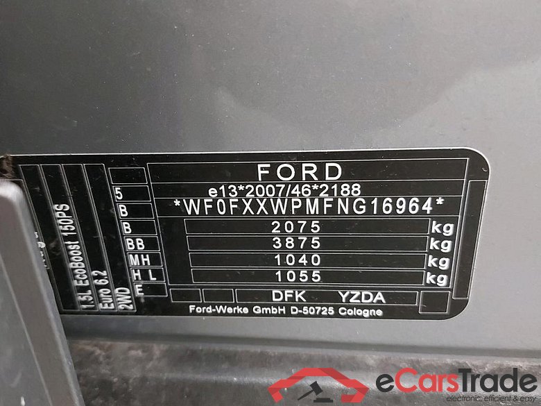 FORD - FOR KUGA 1.5i EcoBoost 150PK ST-Line Pack Driver Assistant & Winter & Foldable Trailer Hook  * PETROL * #6